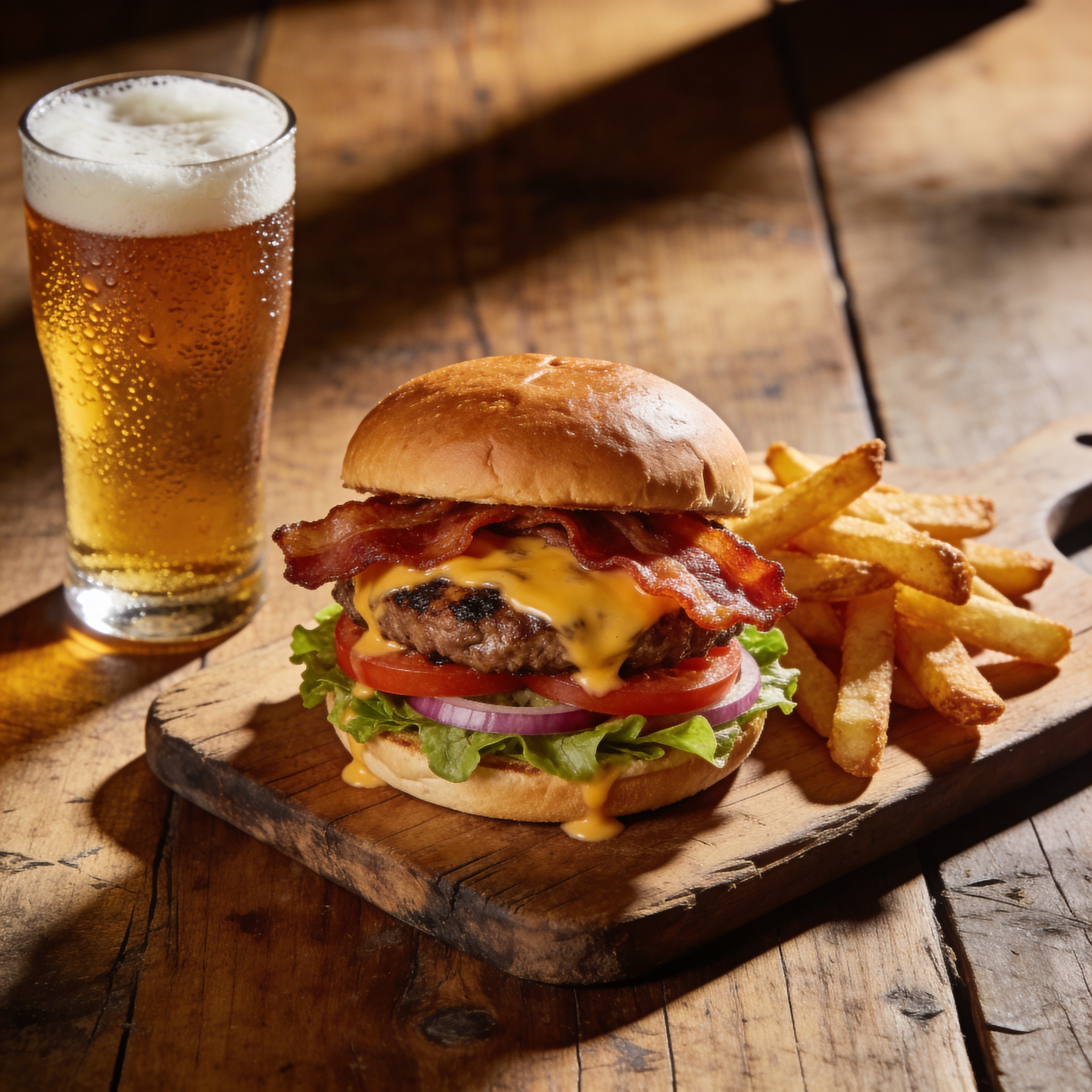 Pub Style Burger