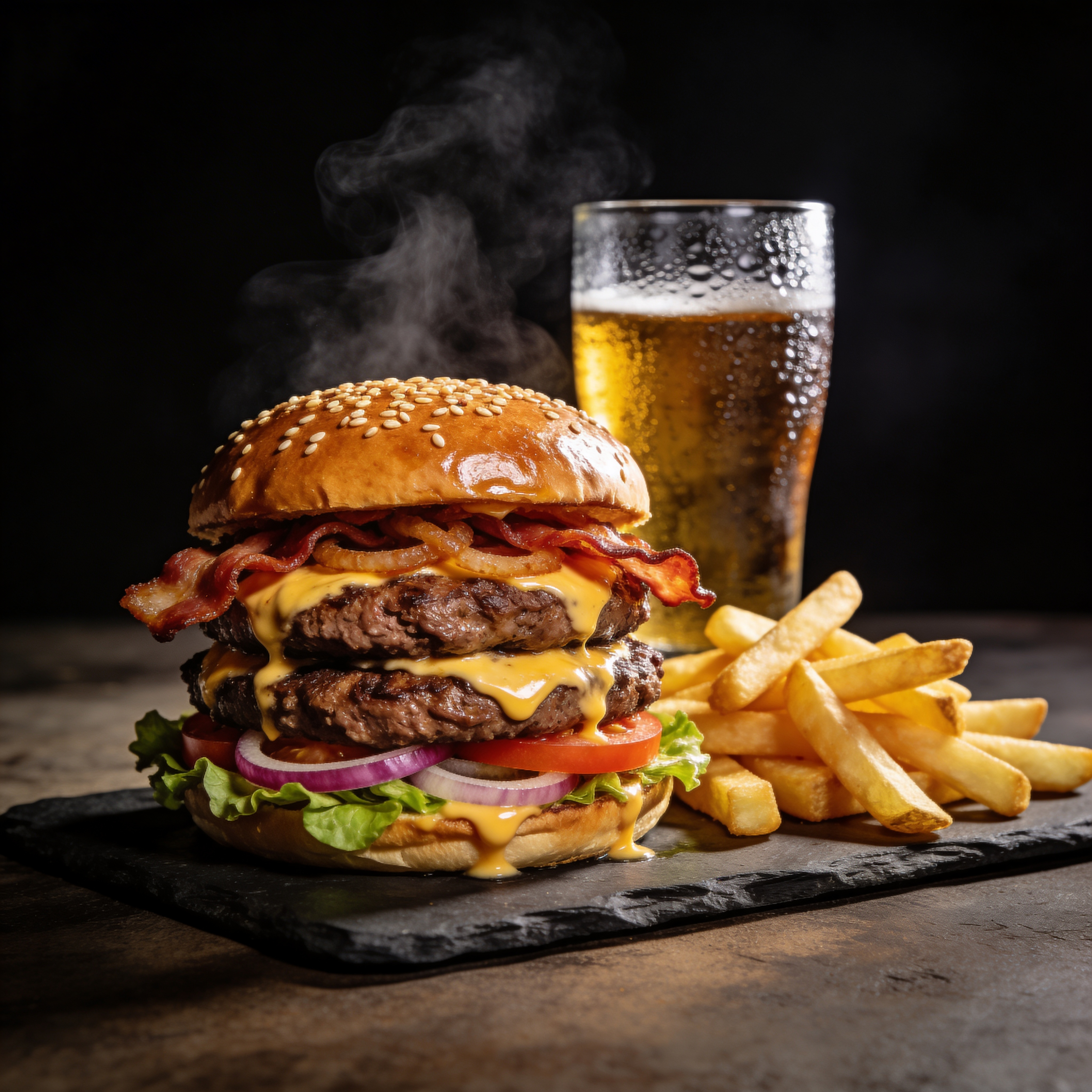 Hero Shot Burger